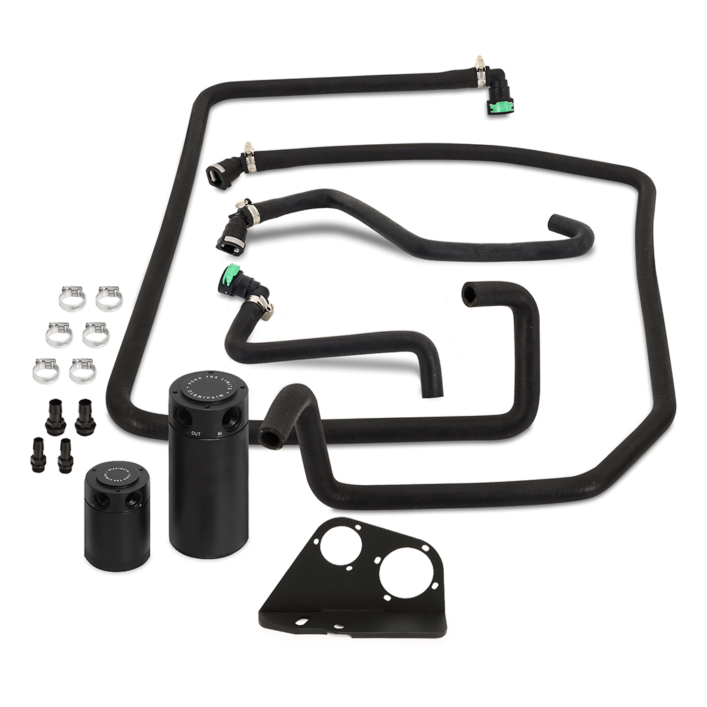 Mishimoto — Mishimoto 2021+ Ford F-150 3.5L EcoBoost Oil Catch Can Kit
Oil Catch Can Kit - view 8